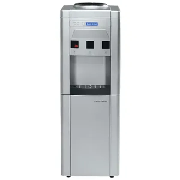 BLUE STAR Blue Star GA Series Hot, Cold & Normal Top Load Water Dispenser with Cooling Cabinet (Grey)