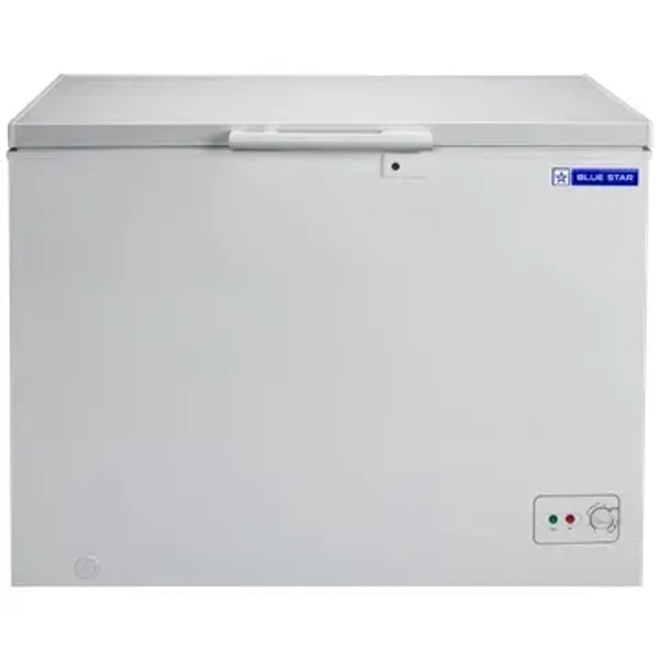 BLUE STAR Blue Star 192 Litres 4 Star Single Door Deep Freezer (Direct Cooling Technology, CF4-225DSW, White)