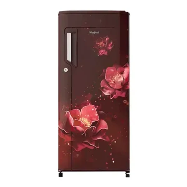 WHIRLPOOL Whirlpool Icemagic Powercool 200 Litres 3 Star Direct Cool Single Door Refrigerator with Built In Stabilizer (215 IMPC PRM, Wine Abyss)