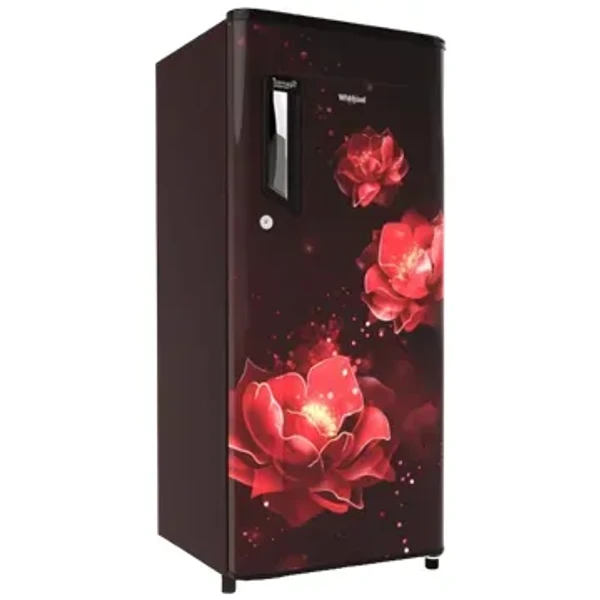 WHIRLPOOL Whirlpool Icemagic Powercool 200 Litres 3 Star Direct Cool Single Door Refrigerator with Built In Stabilizer (215 IMPC PRM, Wine Abyss)