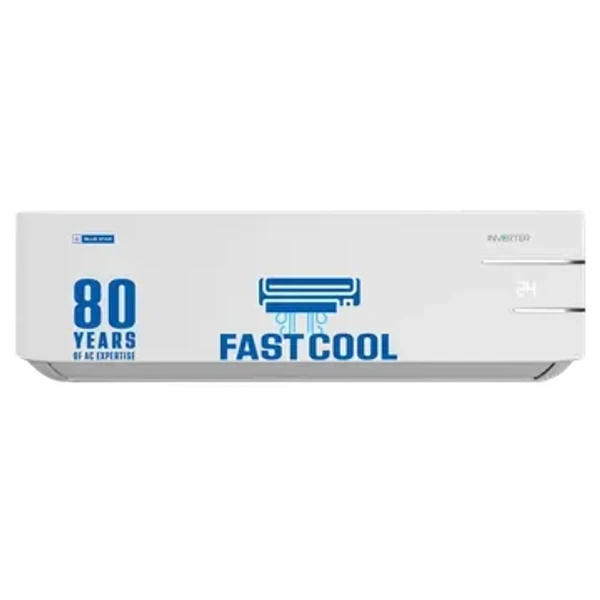 BLUE STAR Blue Star 4 in 1 Convertible 1.5 Ton 3 Star Inverter Split AC with Dust Filter (2023 Model, Copper Condenser, IB318YKU)