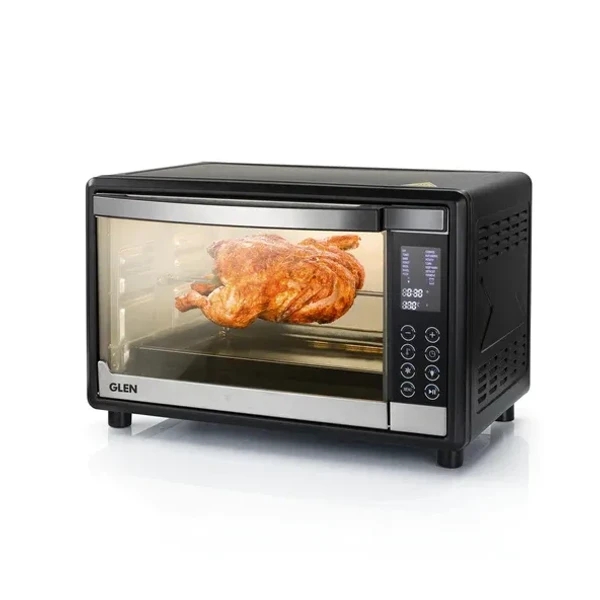 GLEN Glen Digital Oven Toaster Griller (OTG) -35 Litres with Convection, Motorized Rotisserie, 1600W - Black (5035DIGI)