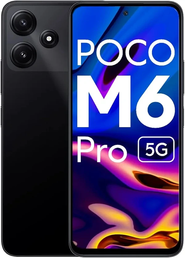 Poco  POCO M6 Pro 5G (Power Black, 4GB RAM, 128GB Storage