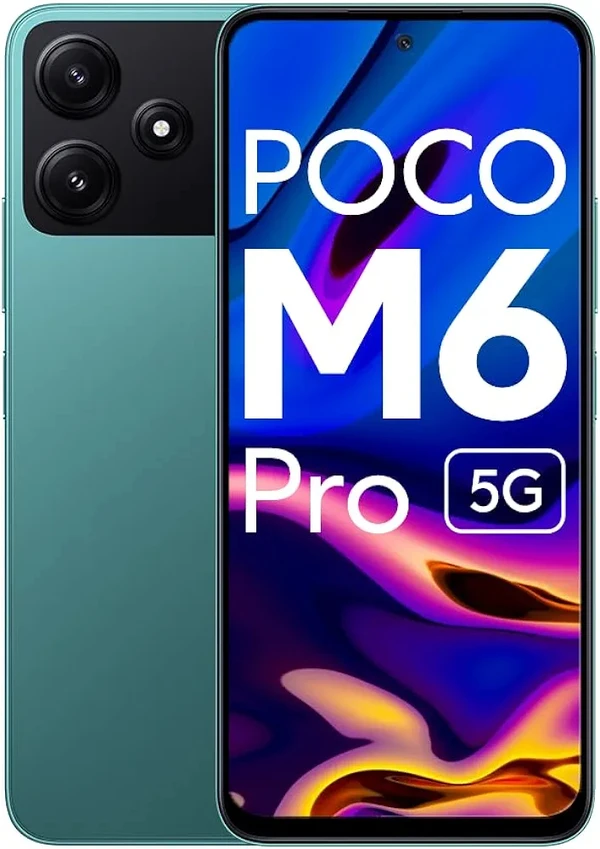 Poco  POCO M6 Pro 5G (Forest Green, 6GB RAM, 128GB Storage