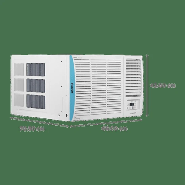 Voltas  Magnum 2 in 1 Convertible 1.5 Ton 4 Star Inverter Window AC with Anti Dust Filter (2023 Model, Copper Condenser, 184V MADE  ) - 1.5 Ton