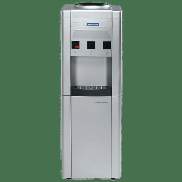 Blue Star GA Series Hot, Cold & Normal Top Load Water Dispenser with Cooling Cabinet (Grey) BWD3FMRGA-G