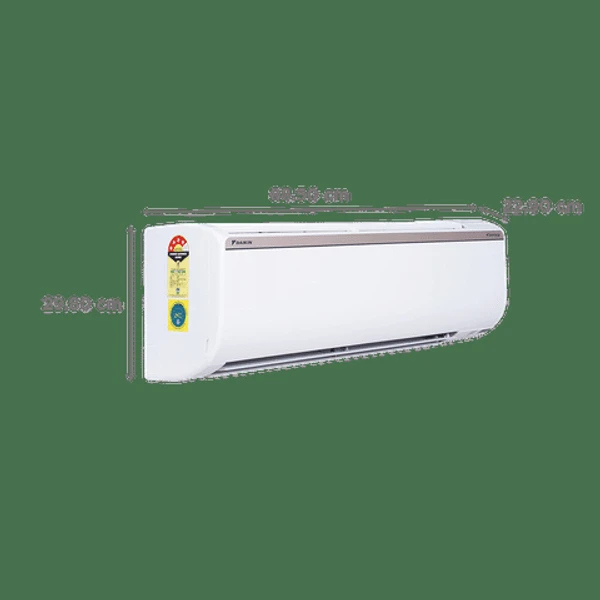 Daikin DAIKIN 1.8 Ton 3 Star Hot & Cold Inverter Split AC ( Copper Condenser, PM 2.5 Filter, FTHT60UV)