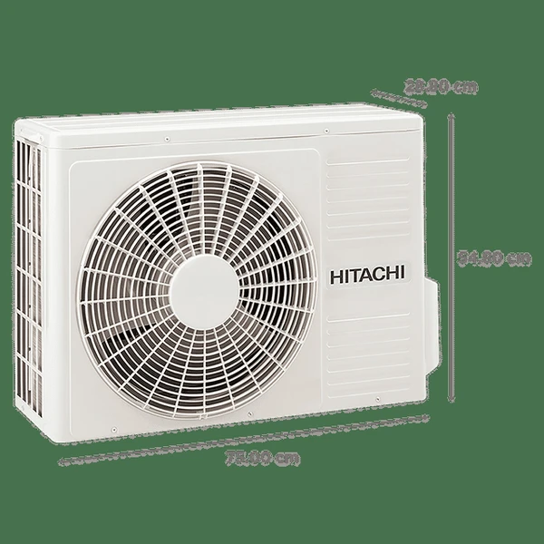 HITACHI Zunoh 2100F 1.5 Ton 2 Star Fixed Speed Inverter Split AC (Copper Condenser, Anti Bacterial Filter, RSOG218HFDOF)