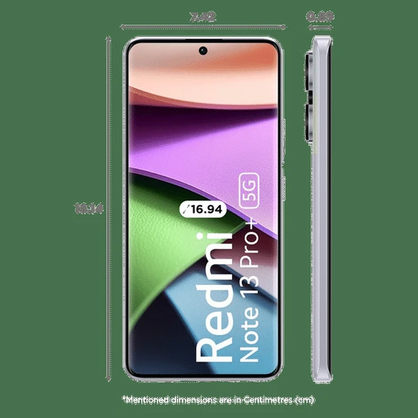 Redmi Note 13 Pro+ 5G (8GB RAM, 256GB, Fushion Purple)