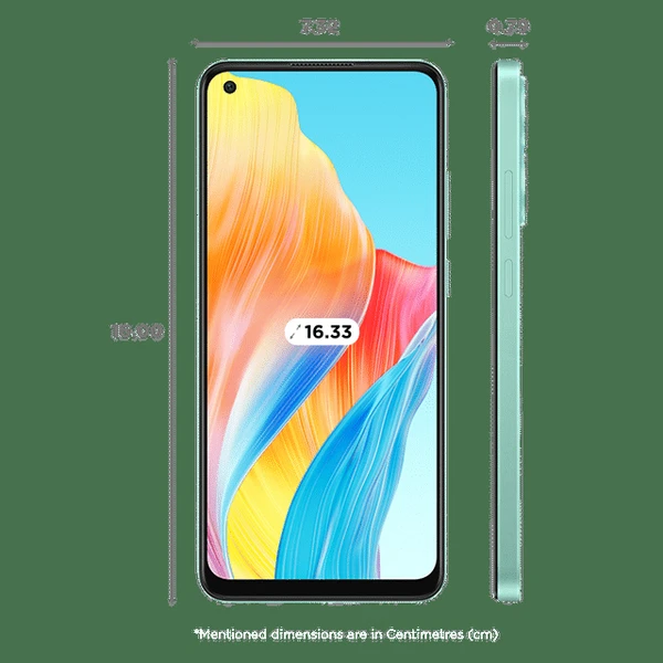 Oppo oppo A78 (8GB RAM, 128GB, Aqua Green