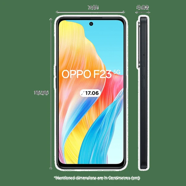 Oppo oppo F23 5G (8GB RAM, 256GB, Cool Black)