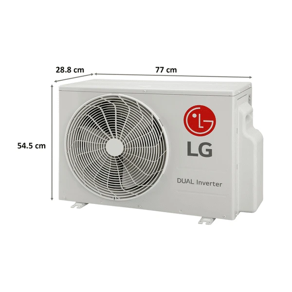  LG LG 5 in 1 Convertible 1.5 Ton 5 Star Dual Inverter Split AC with Dust Filter (2021 Model, Copper Condenser, MS-Q18FNZD