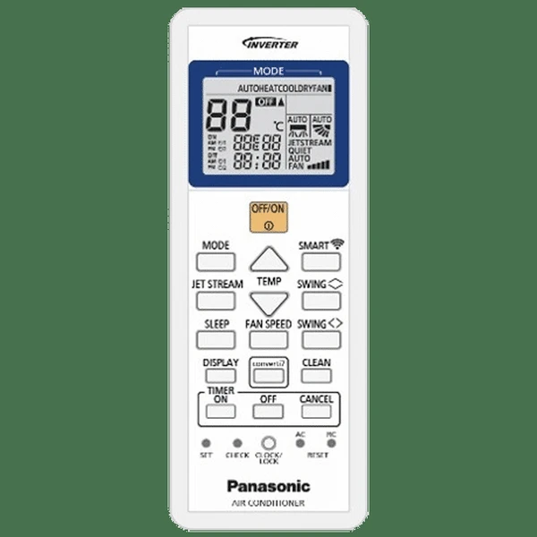 Panasonic AU 7 in 1 Convertible 1.5 Ton 3 Star Inverter Split Smart AC with AI Mode (2024 Model, Copper Condenser, CS/CU-AU18AKYF