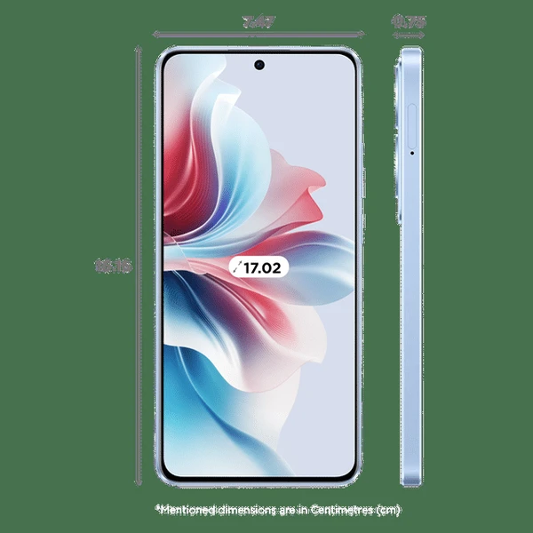 Oppo oppo F25 Pro 5G (8GB RAM, 256GB, Lava Red - oceanic blue