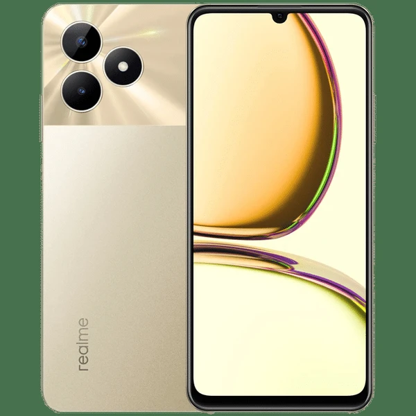 Realme realme C53 (6GB RAM, 64GB, Champion Gold) - champion gold