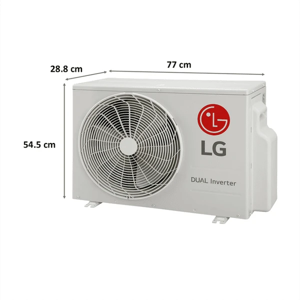  LG LG 4 in 1 Convertible 1.5 Ton 5 Star Dual Inverter Split AC with Dust Filter (Copper Condenser, LS-Q18ANZA