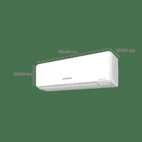 O GENERAL 1.5 Ton 3 Star Inverter Split AC (2023 Model, Copper Condenser, ASGG18CPAA-B)