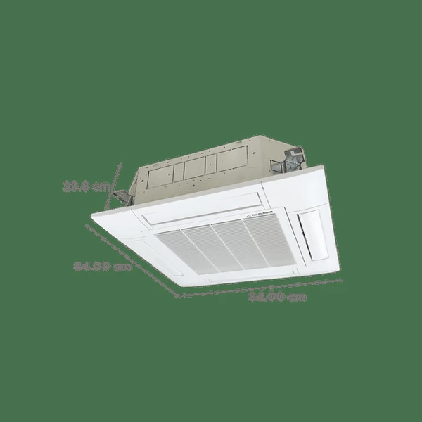 MITSUBISHI HEAVY FDT Series 3 Ton Cassette Split AC (Copper Condenser, Anti Dust Filter, FDT100CSV-S6, White)