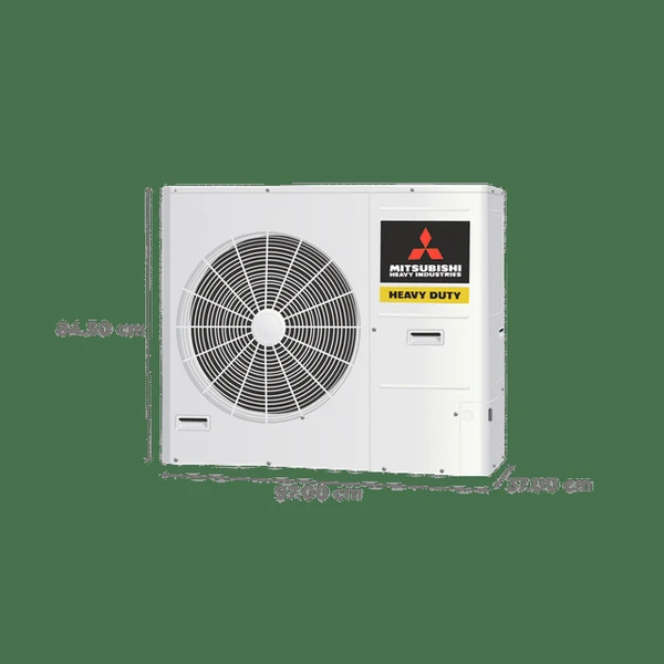 MITSUBISHI HEAVY FDT Series 3 Ton Cassette Split AC (Copper Condenser, Anti Dust Filter, FDT100CSV-S6, White)