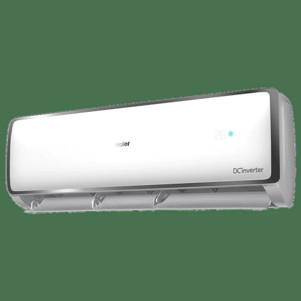 Haier Elegante HD 7 in 1 Convertible 1.6 Ton 5 Star Inverter Split AC with Antimicrobial Protection (Copper Condenser, HSU19E-TXS5BN-INV