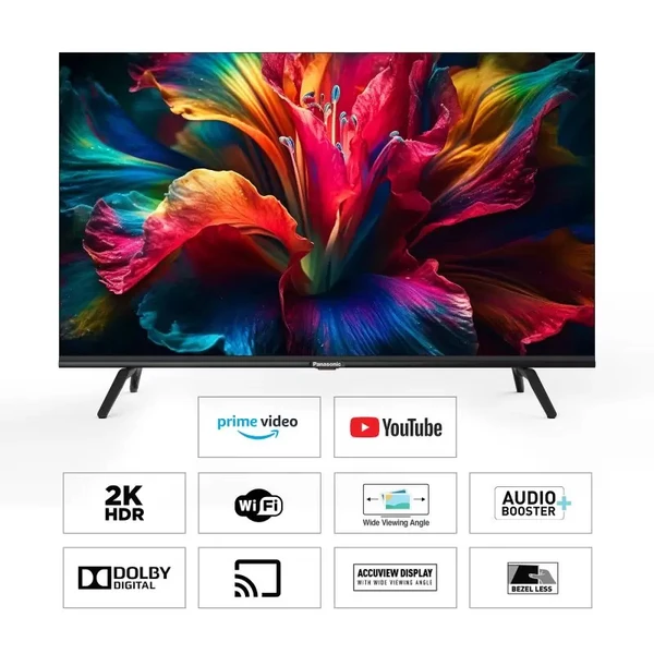 Panasonic  108 cm (43 inches) Full HD Smart LED TV TH-43MS550DX (Black, Vivid Digital Pro, Dolby Digital, Audio Booster+)