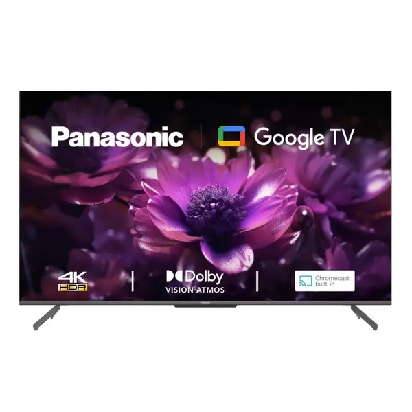 Panasonic  163 cm (65 inches) 4K Ultra HD Smart LED Google TV TH-65MX850DX (Black, 4K Colour Engine, Dolby Vision & Atmos, Google Assistant)