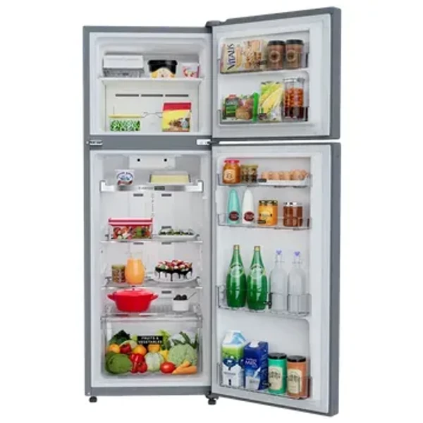 WHIRLPOOL Whirlpool Intellifresh 235 Litres 2 Star Frost Free Double Door Refrigerator with IntelliSense Inverter Technology (21982, Athena Steel)