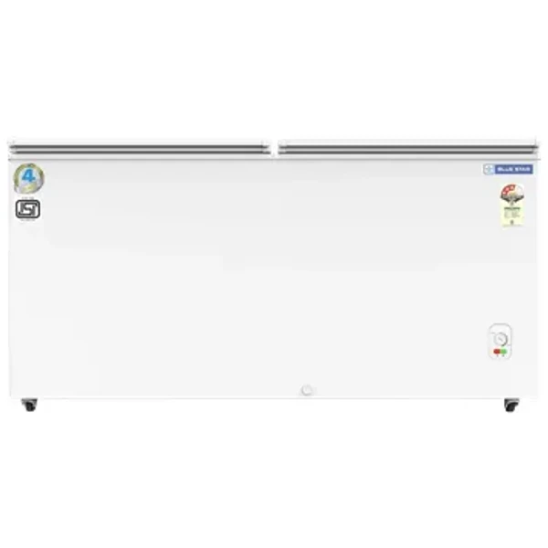 BLUE STAR Blue Star 457 Litres 3 Star Double Door Deep Freezer (Stabilizer Free Operation, CF3500MEW, White)