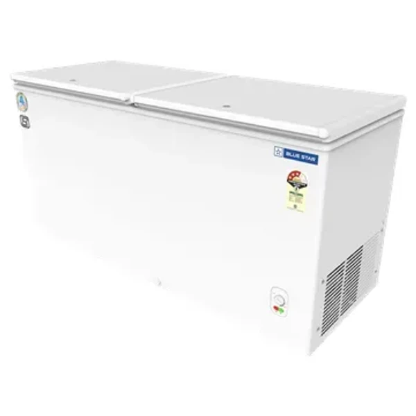 BLUE STAR Blue Star 457 Litres 3 Star Double Door Deep Freezer (Stabilizer Free Operation, CF3500MEW, White)