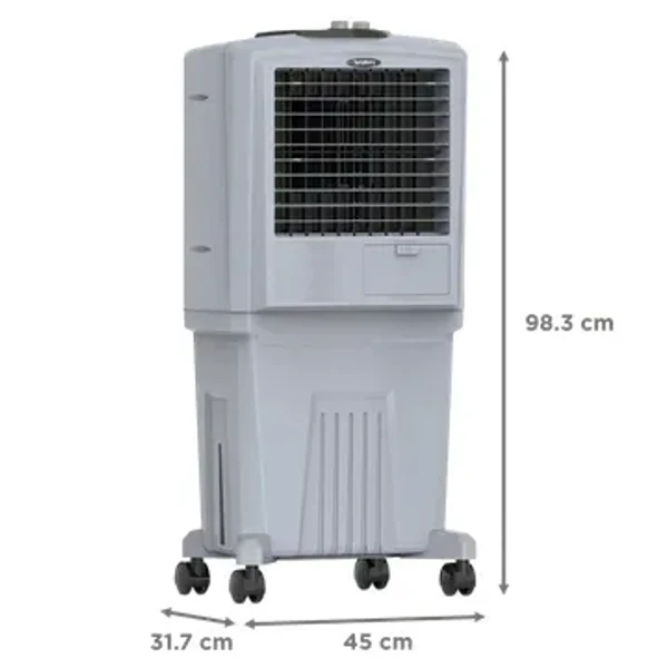 Symphony HiFLO 40 Litres Personal Air Cooler (Honeycomb Pads, ACOPE379, Light Grey)