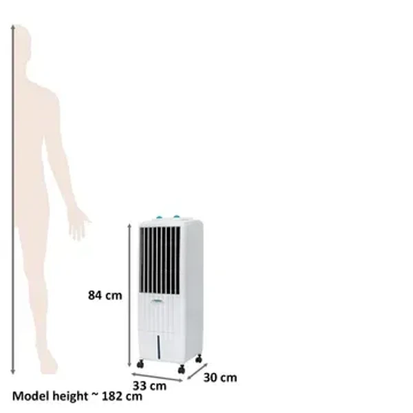 Symphony 12 Litres Personal Air Cooler (I-Pure Technology, Diet 12T, White)