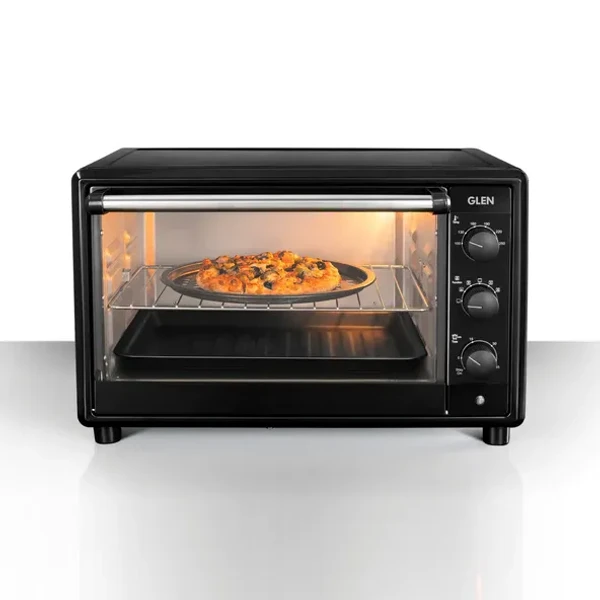 GLEN Oven Toaster Griller (OTG) -35 Litres, Motorized Rotisserie, Convection Fan, 2100W - Black (SA5035BLRC)