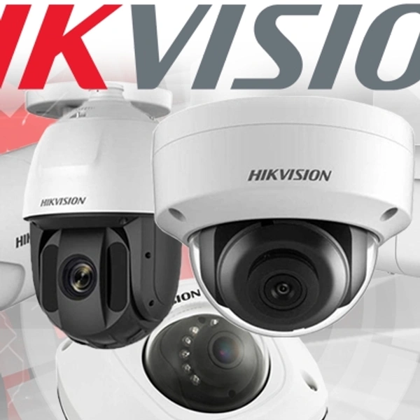 Hikvision Camera Compo 4 Camera Dvr 1 Tb Harddisc Smps Cable And Connectors  - White Colour Cam