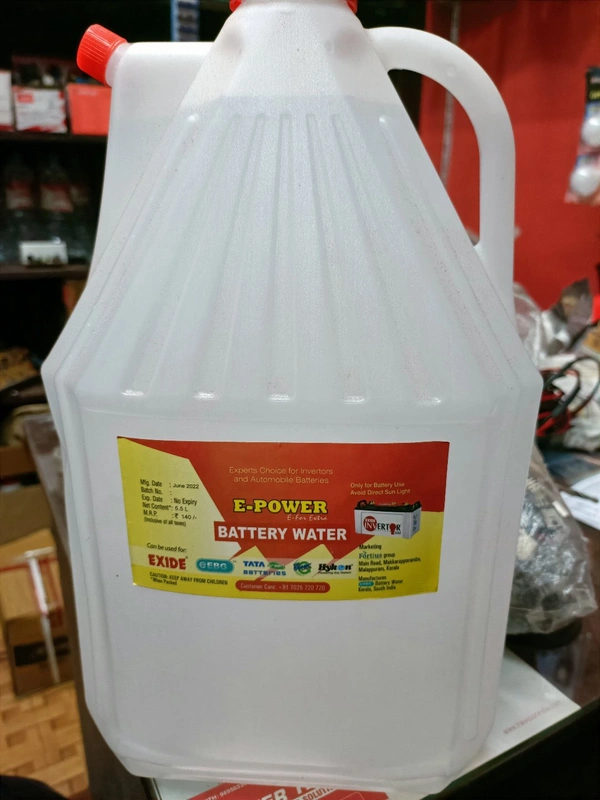 Battery Watter 6.5 Ltr