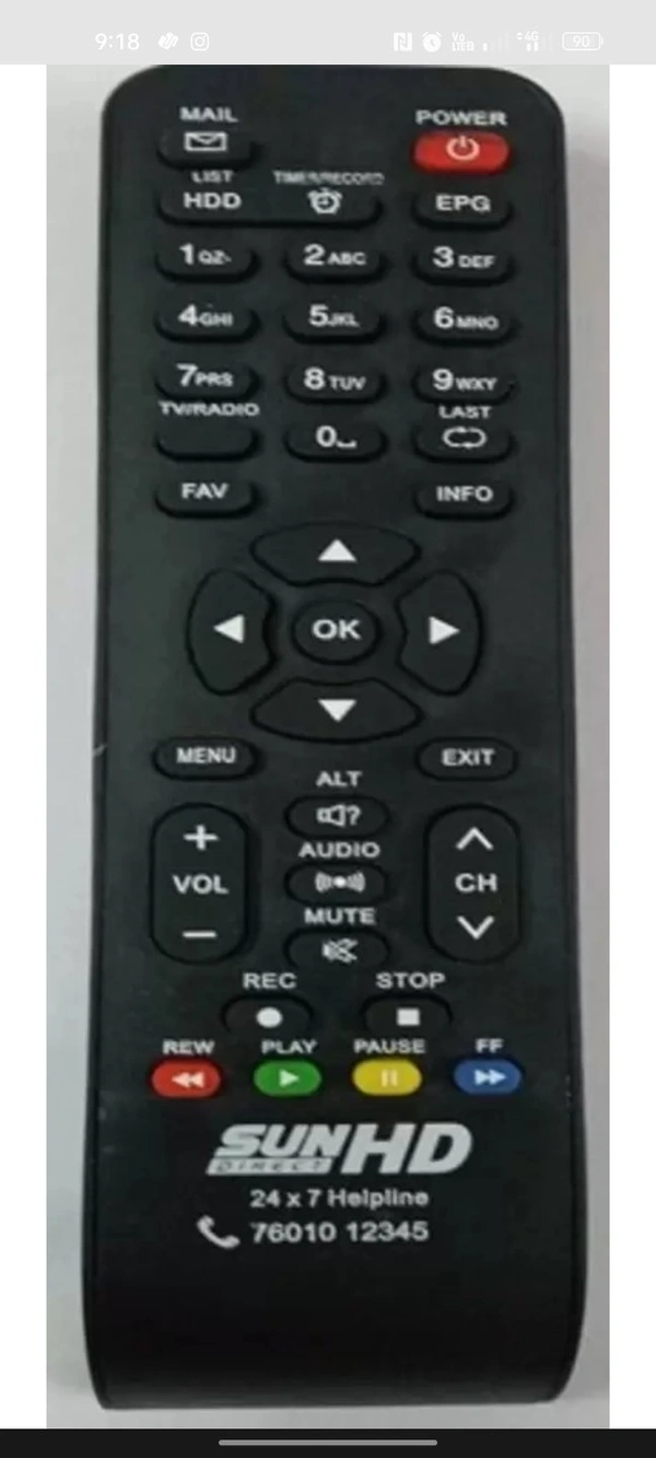 Sundirect Remote 