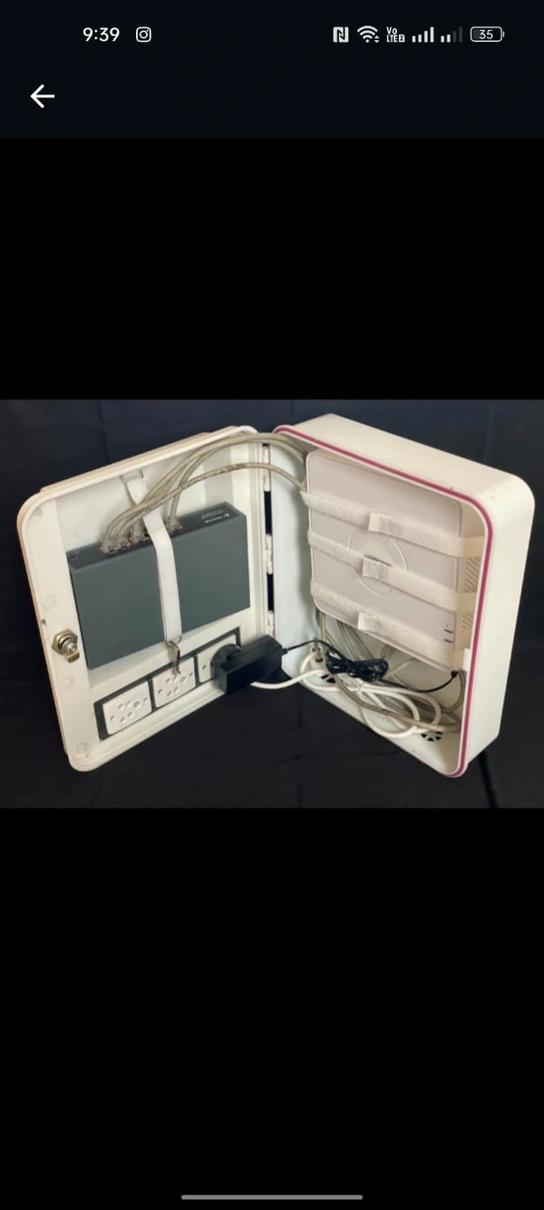 Box For Dvr And Poe Switch