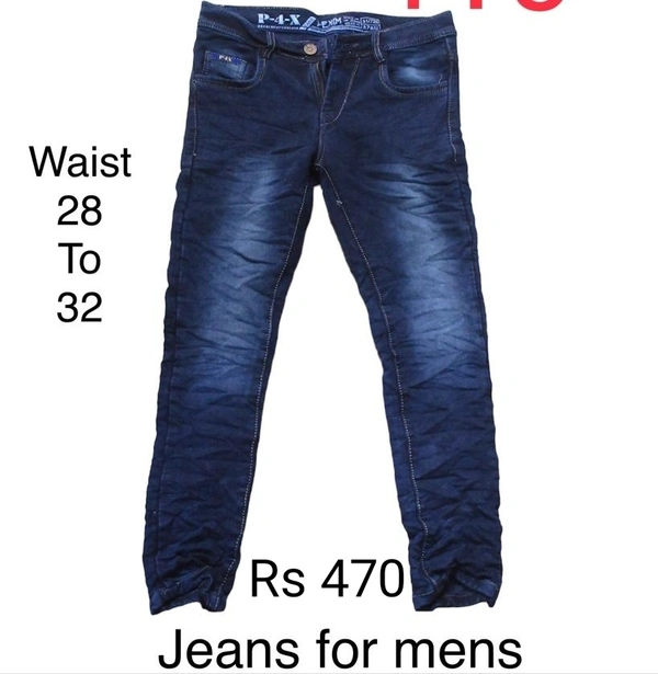Jeans For Men's  - Periwinkle, 32