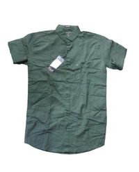 Plain Shirt  - Silver, M