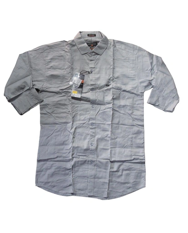 Plain Shirt  - Brown, L