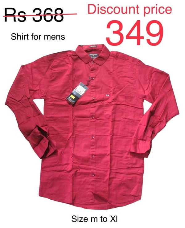 Plain Shirt  - Pine Green, L