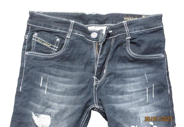 Jeans 👖 For Men's  - Navy Blue, 32