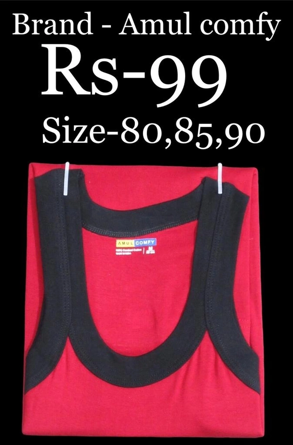 Amul Comfy Gym Vest  - Gray, 80