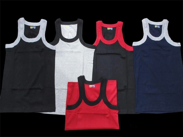 Amul Comfy Gym Vest  - Black, 90