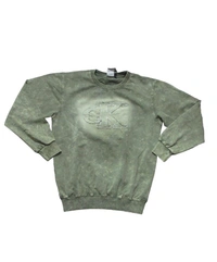 Denim T-shirt  - Gray, M