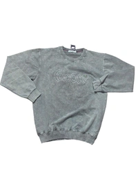 Denim T-shirt  - Gray, M