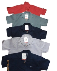 Blue Z Shirt Half Sleeve For Men's  - Cyprus, Xl