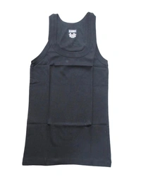 Sporto Black Gym Vest - Black, 80