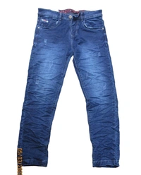 Jeans Damage For Men's  - Royal Blue, 34