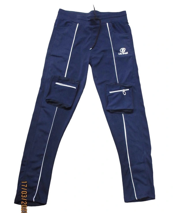 Lower Lycra  - Navy Blue, L