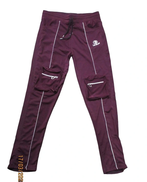Lower Lycra  - Maroon, Xl